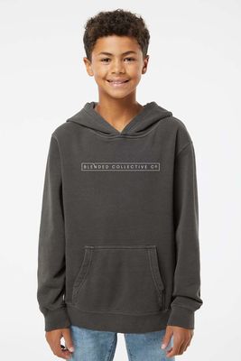 Youth Midweight Pigment-Dyed Hooded Sweatshirt - PRM1500Y _ BOX LOGO