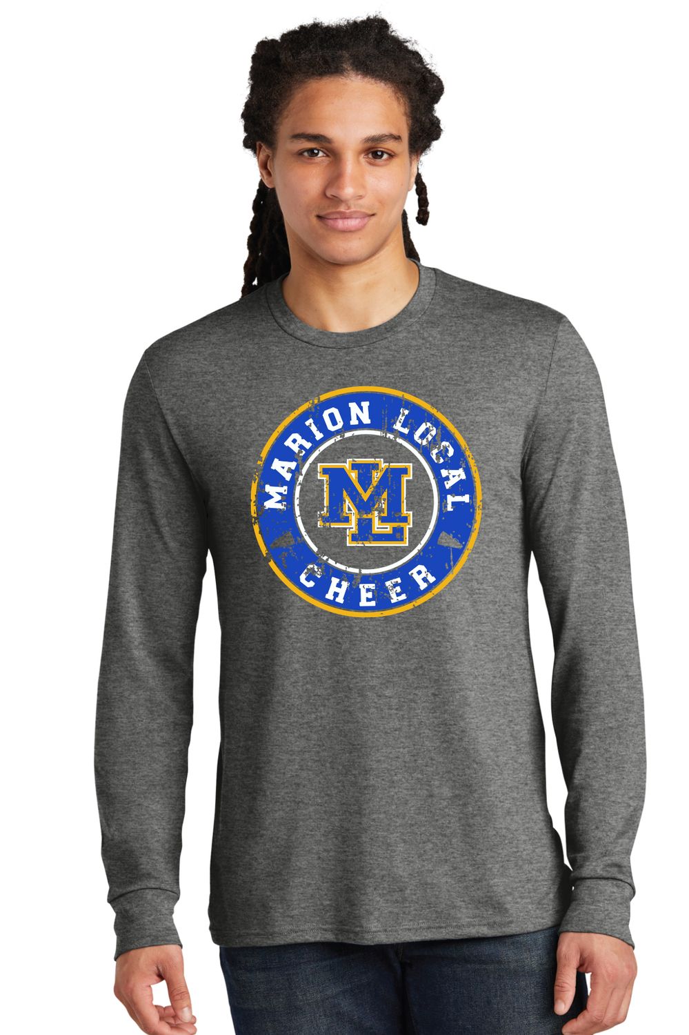 District Perfect Tri  Long Sleeve Tee _ DM132