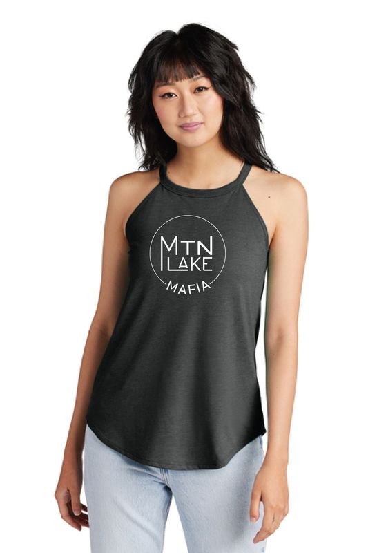 District  Women’s Perfect Tri  Rocker Tank _ DT137L