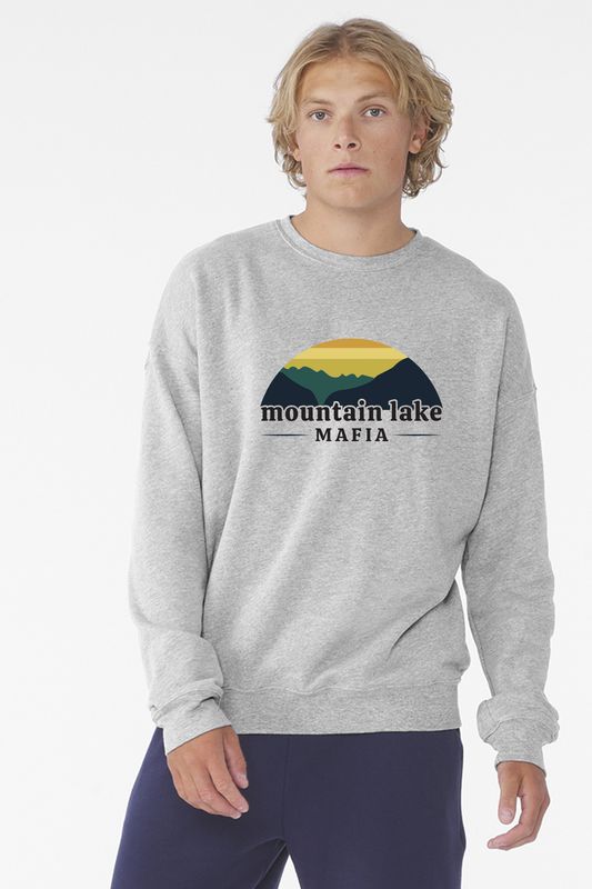 BELLA+CANVAS Unisex Sponge Fleece Drop Shoulder Sweatshirt _ BC3945