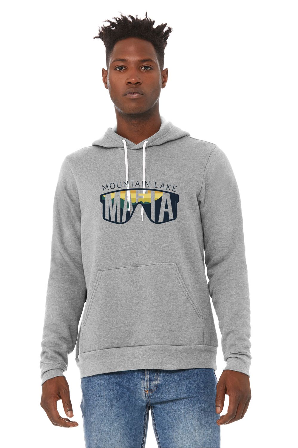 BELLA+CANVAS Unisex Sponge Fleece Pullover Hoodie _ BC3719