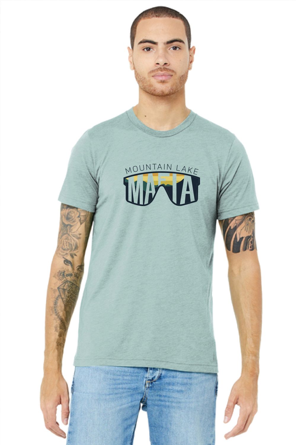 BELLA+CANVAS Unisex Triblend Short Sleeve Tee _ BC3413