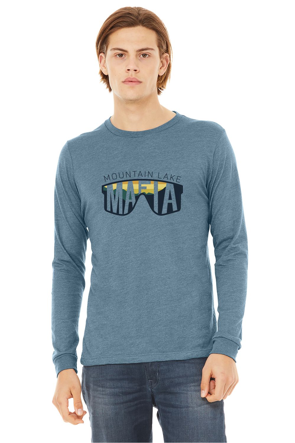 BELLA+CANVAS Unisex Triblend Long Sleeve Tee _ BC3513