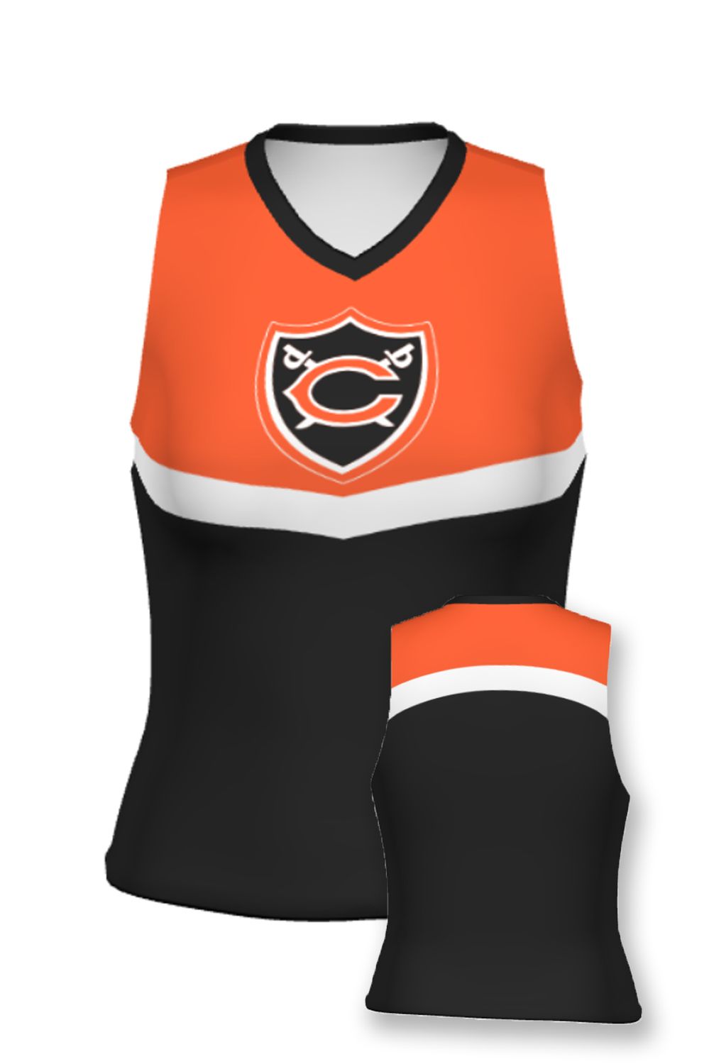 Coldwater  _ Tank Top Cheer Uniform