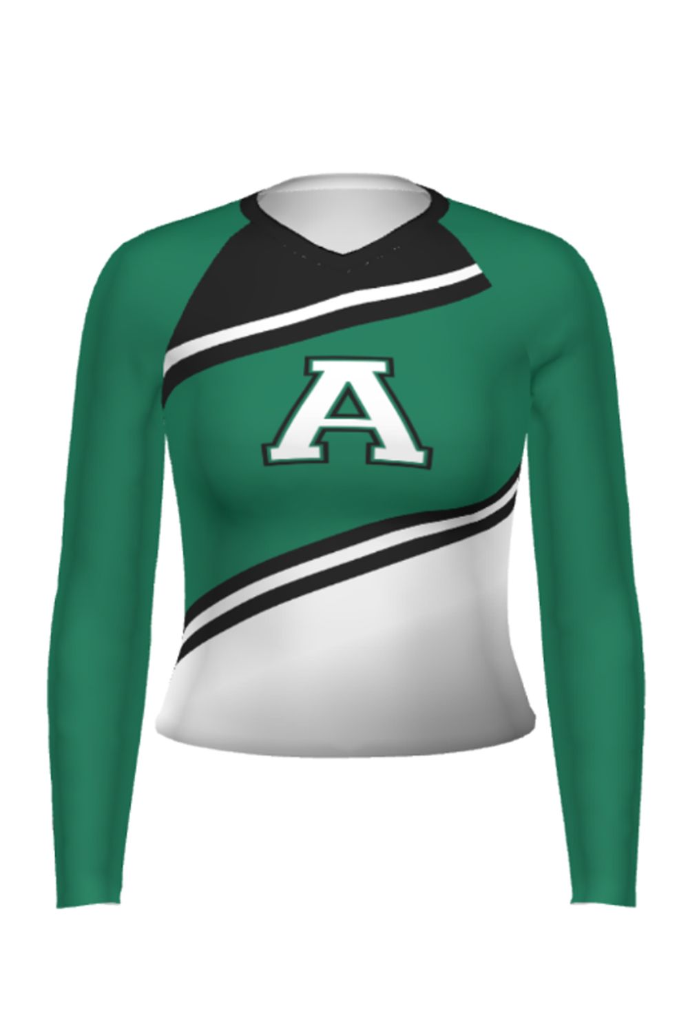 ANNA  _ Long Sleeve Cheer Uniform