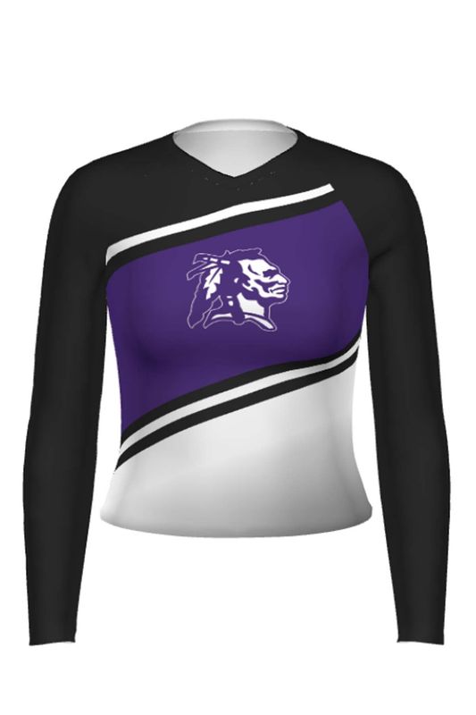 Fort Recovery _ Long Sleeve Cheer Uniform
