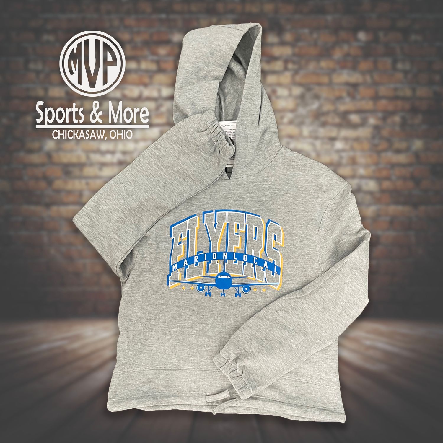 Youth Maria Hooded Sweatshirt - Eagle Design