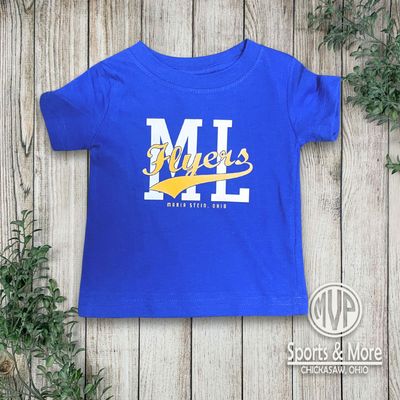 Infant Fine Jersey Tee - 3322 - Vintage Tail Design - ML