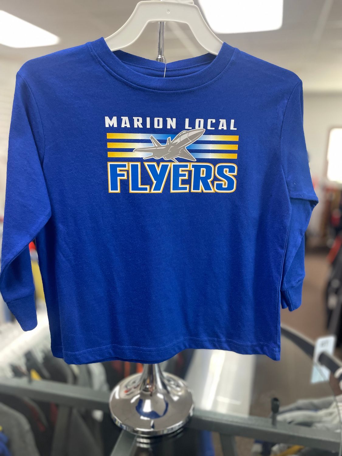 Rabbit Skins Toddler Long Sleeve Fine Jersey Tee 3302 Royal 4T