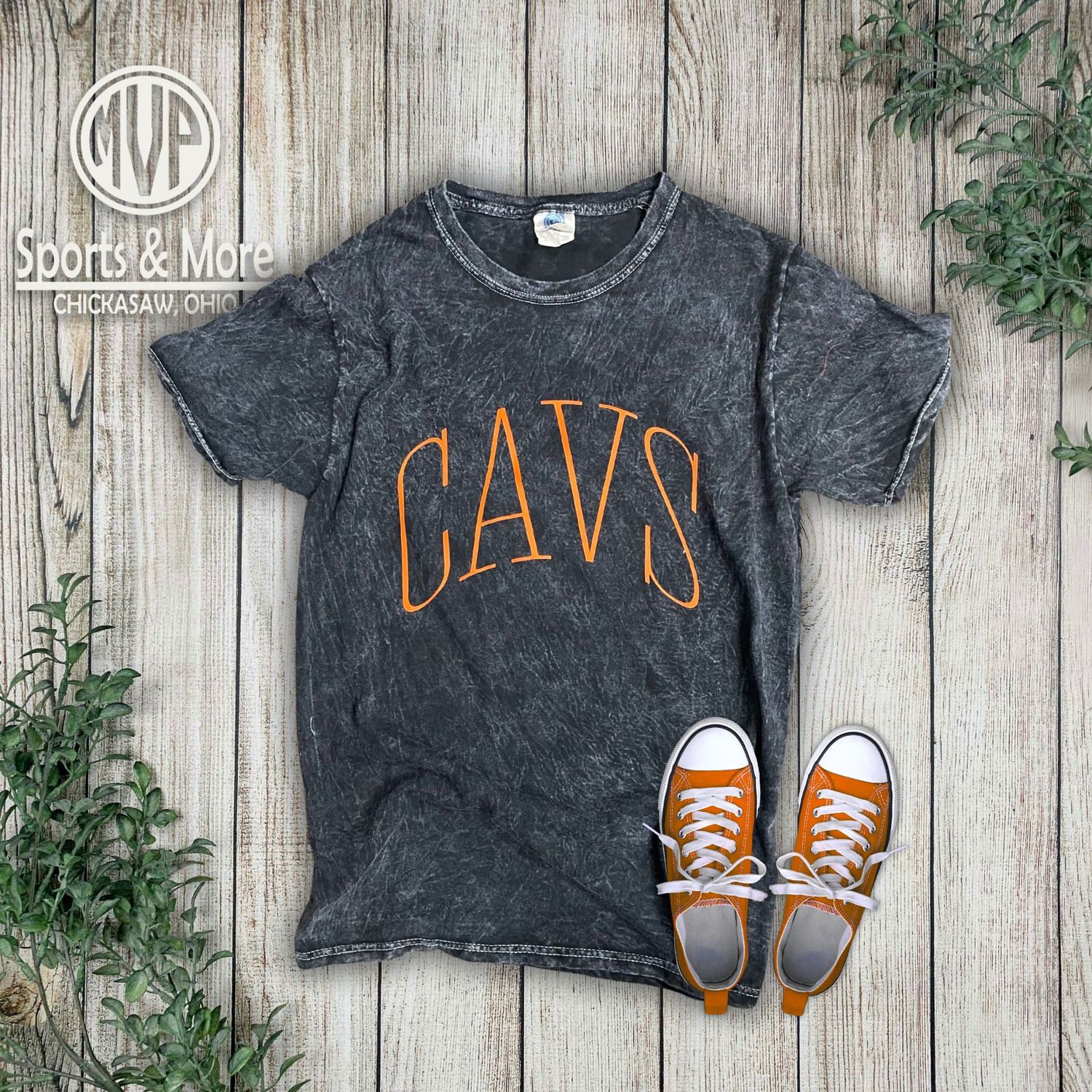 Unisex Mineral Wash T-Shirt - 1300 - Thin Arch - CW