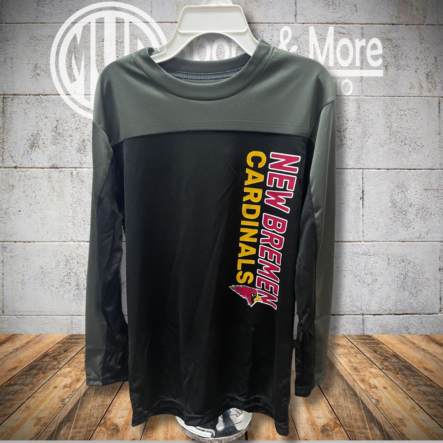 Youth Momentum Team Long Sleeve Tee - AU Design - NB