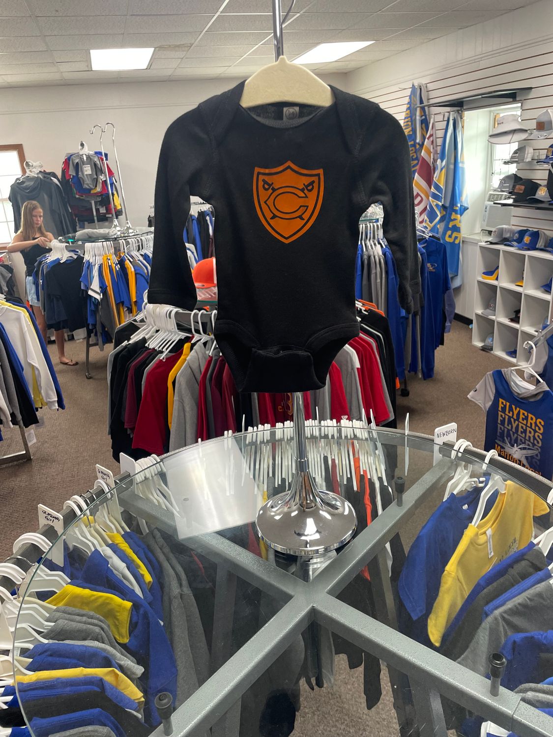 Rabbit Skins nfant Long Sleeve Baby Rib Bodysuit 4411 Black NB