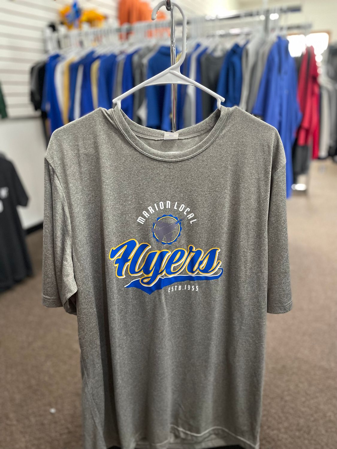 Sport-Tek® Tall Heather Contender Tee. TST360 Vintage Heather XLT