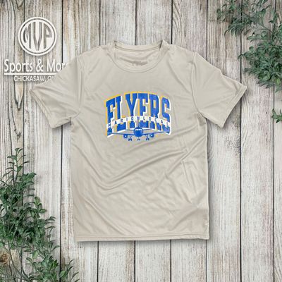 Youth NexGen Wicking Tee - Silver - Eagle Design - 791