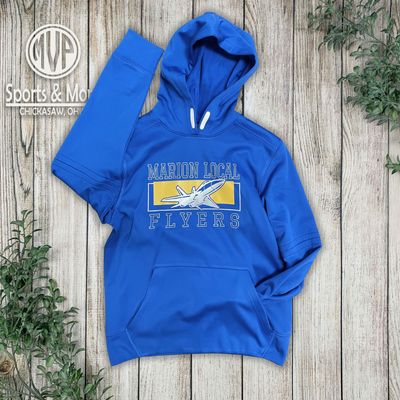 Youth Concept Hoodie - Royal - Hurdle Design - Y1801