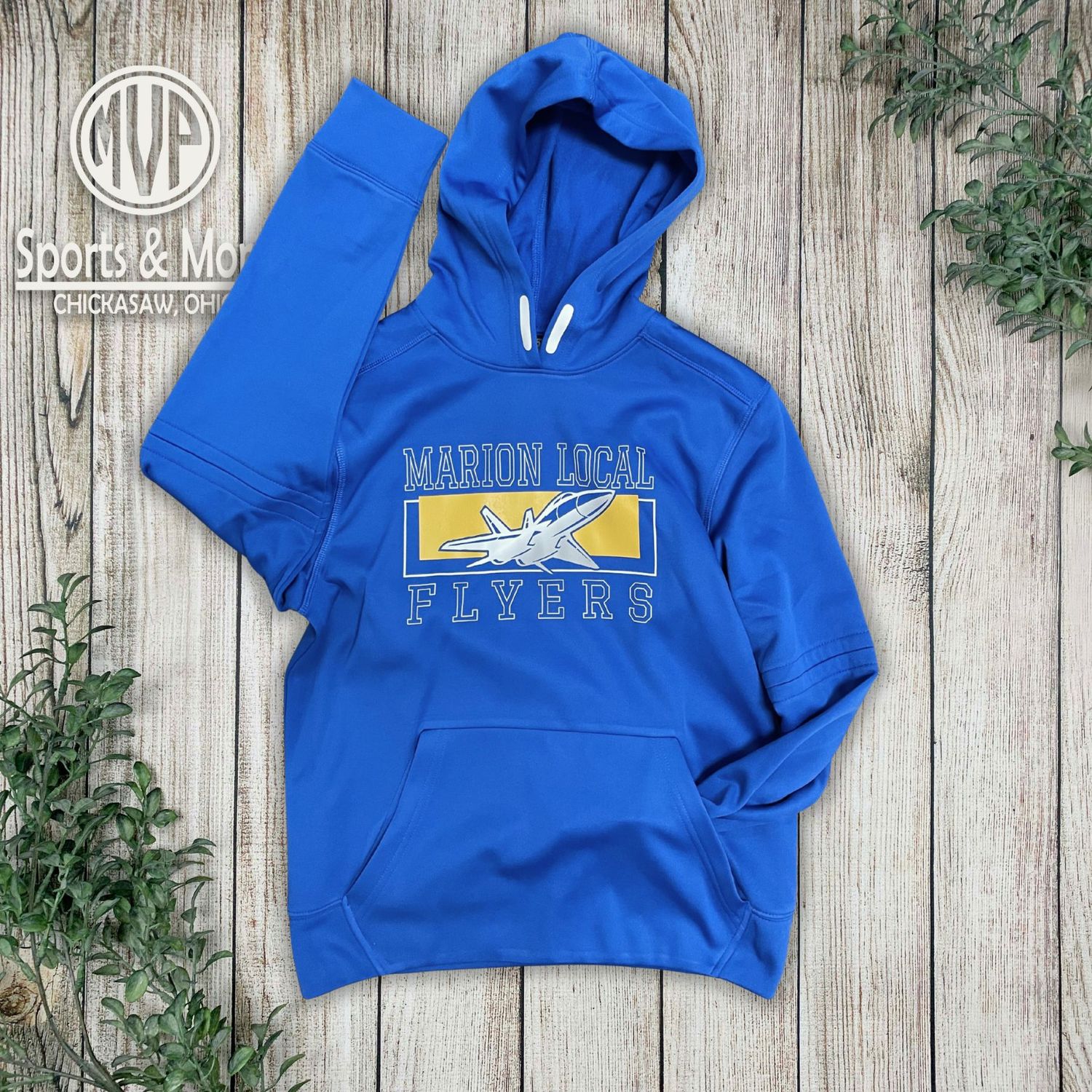 Concept Hoodie - Royal - Hurdle Design - 1801