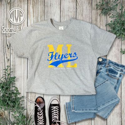 LADIES SIDNEY HEAVYWEIGHT BOXY TEE - Vintage Tail - 226382