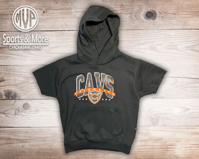 Pennant Youth Short Sleeve Hoodie - Eagle Design - CW - Y8220