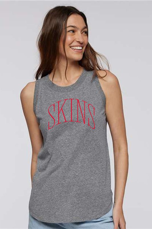 Women&#39;s Relaxed Fine Jersey Tank - Thin Arch - SKINS - 3592