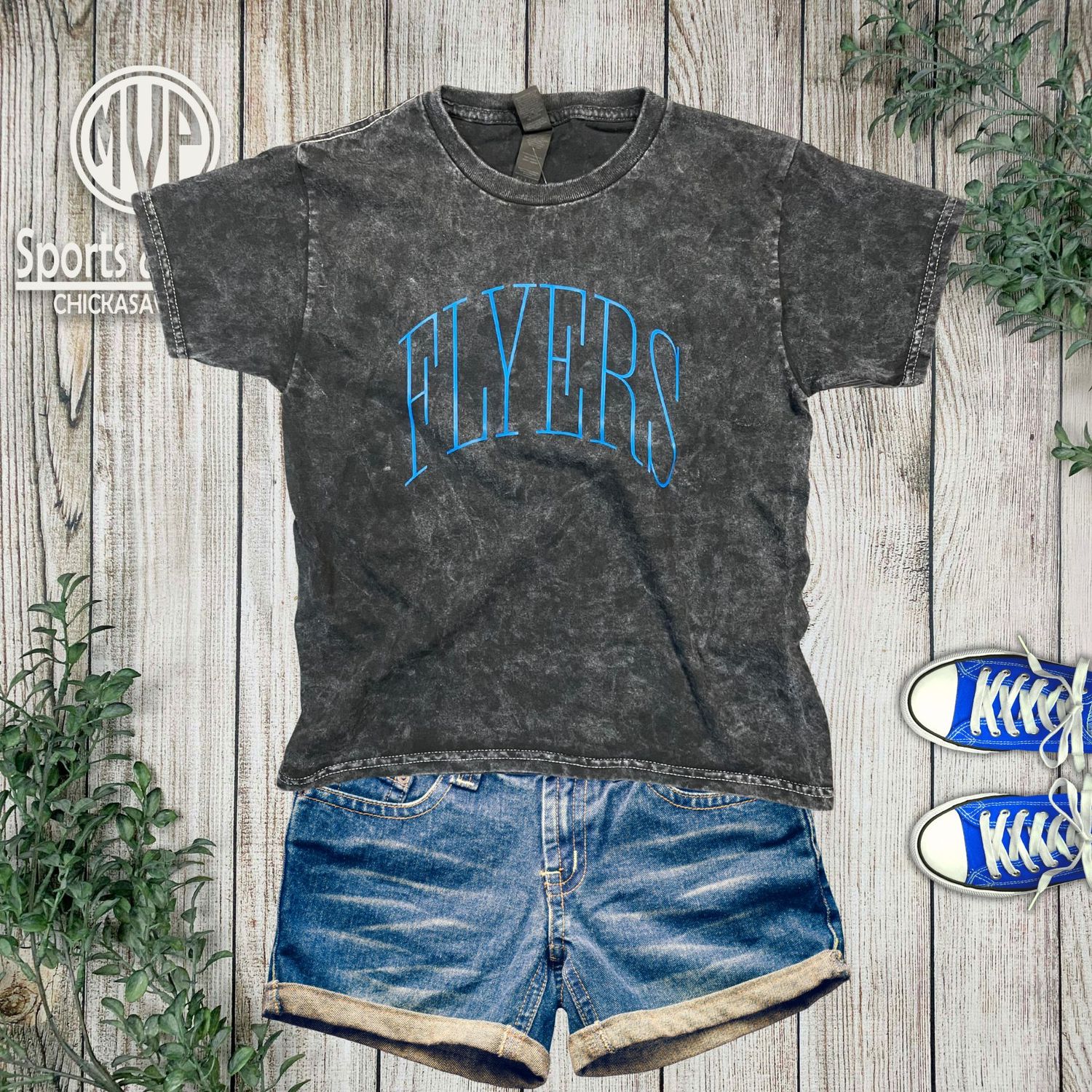 Youth Mineral Wash T-Shirt - Thin Arch - ML - 1300Y