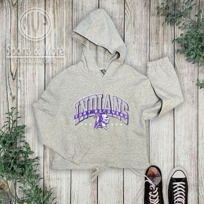 Youth Maria Hooded Sweatshirt - Eagle Design - FR