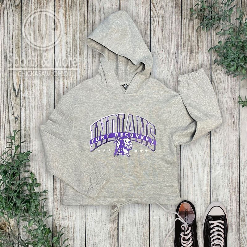 Youth Maria Hooded Sweatshirt - Eagle Design - FR