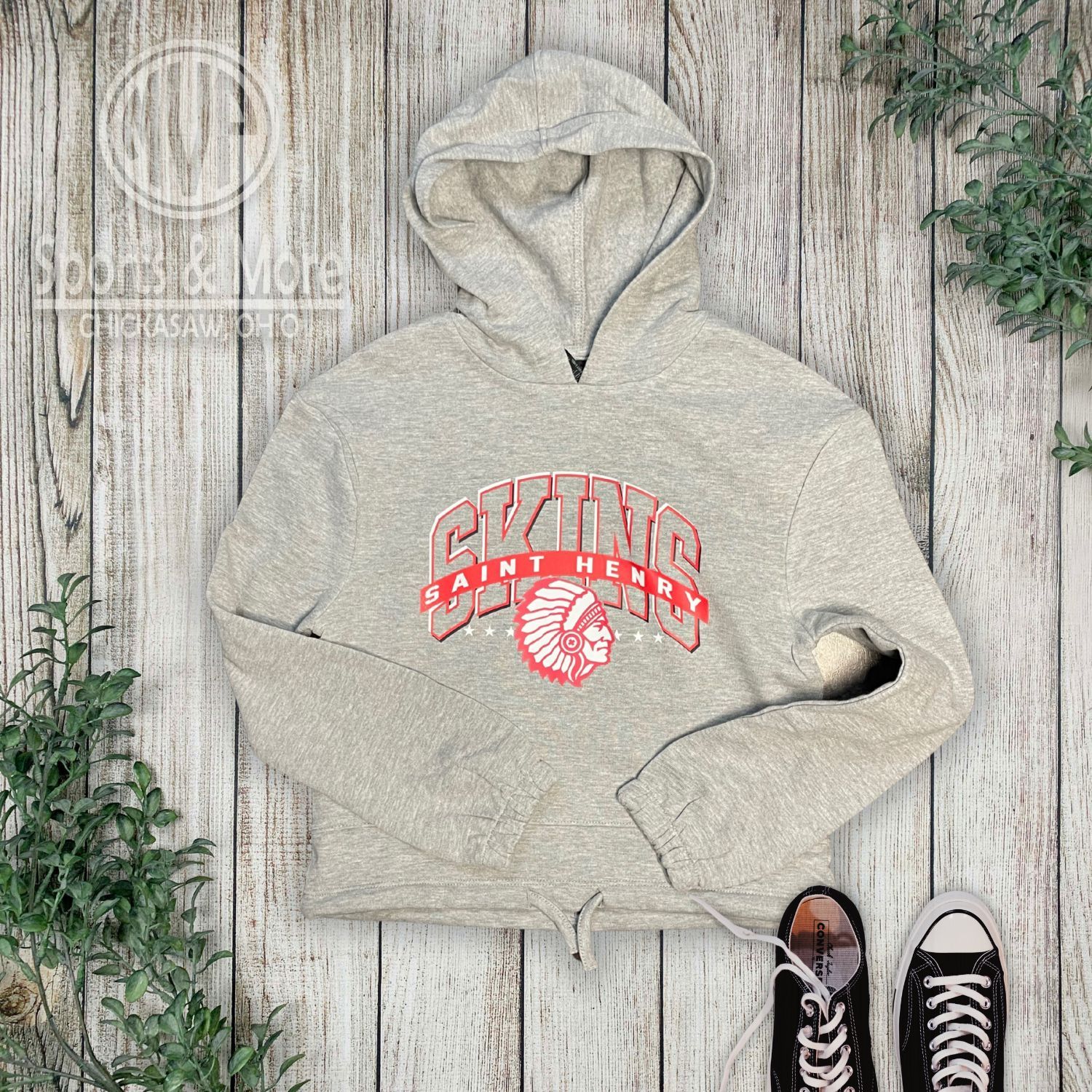 Youth Maria Hooded Sweatshirt - Eagle Design - SH