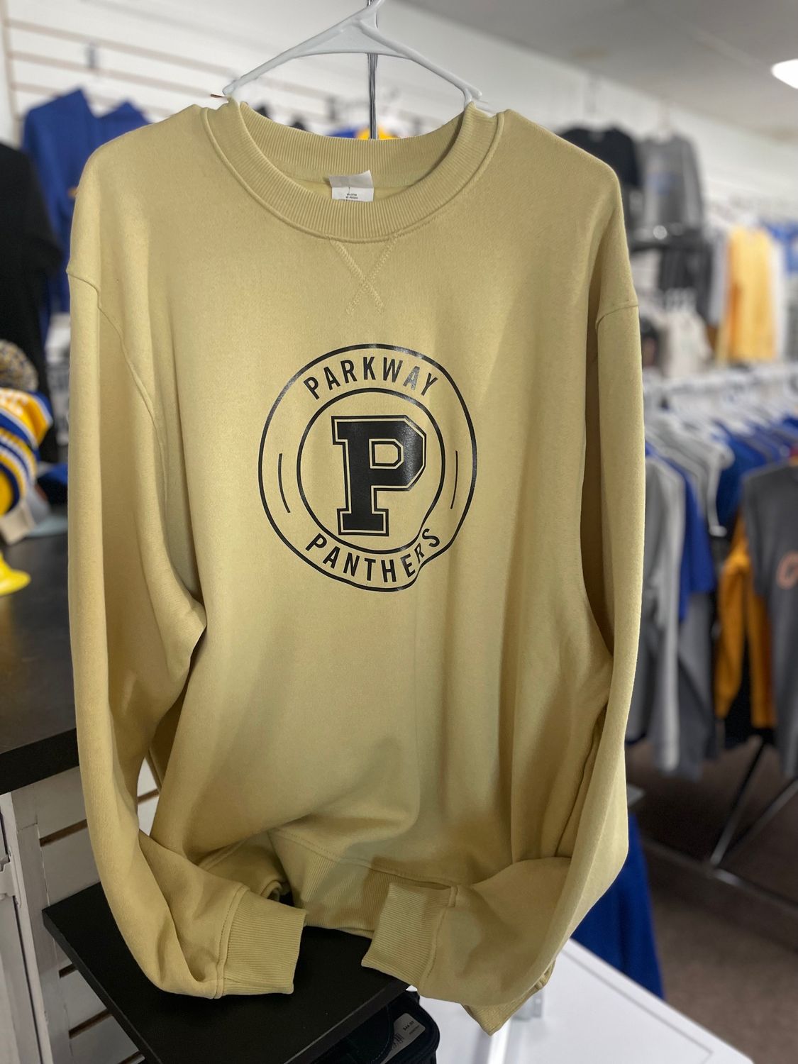 Augusta 60/40 Fleece Crewneck Sweatshirt 5416 VEGAS GOLD XL