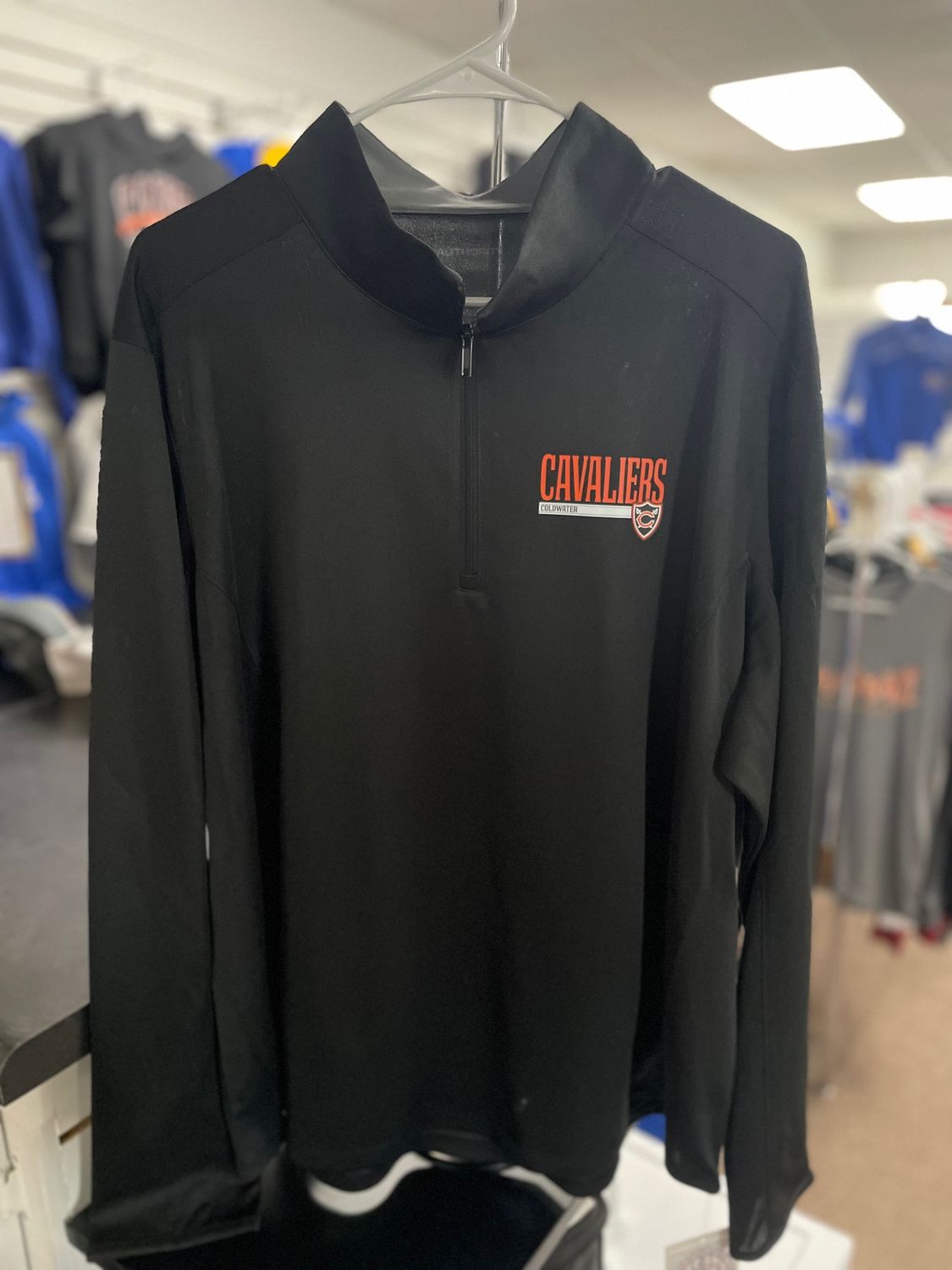 Port Authority ® Ladies Silk Touch ™ Performance 1/4-Zip LK584 Black/ Steel Grey XXL