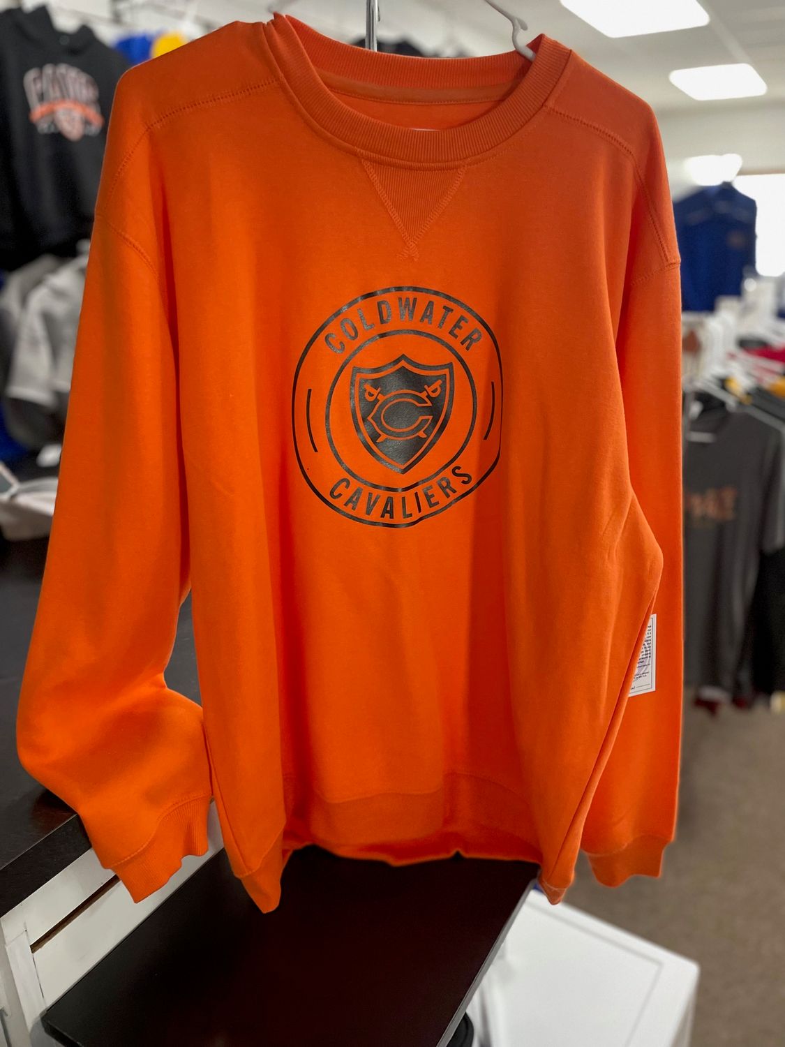 Boxercraft Fleece Crew Pullover BM5101 XL Mandarin