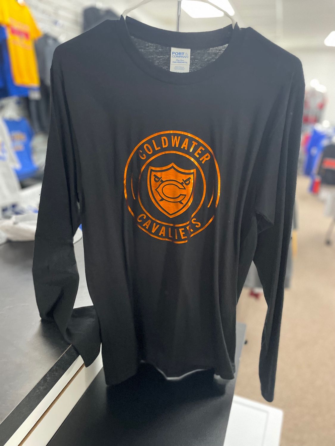 Port and Company Long Sleeve - PC450LS Black Small