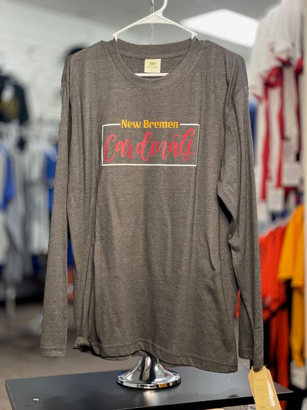 24405 Summit Sustainable Long Sleeve Tee Charcoal LARGE