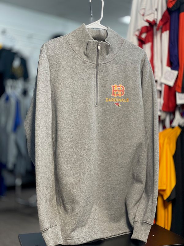 Sport-Tek® Ladies 1/4-Zip Sweatshirt LST253  Athletic Heather 2XL
