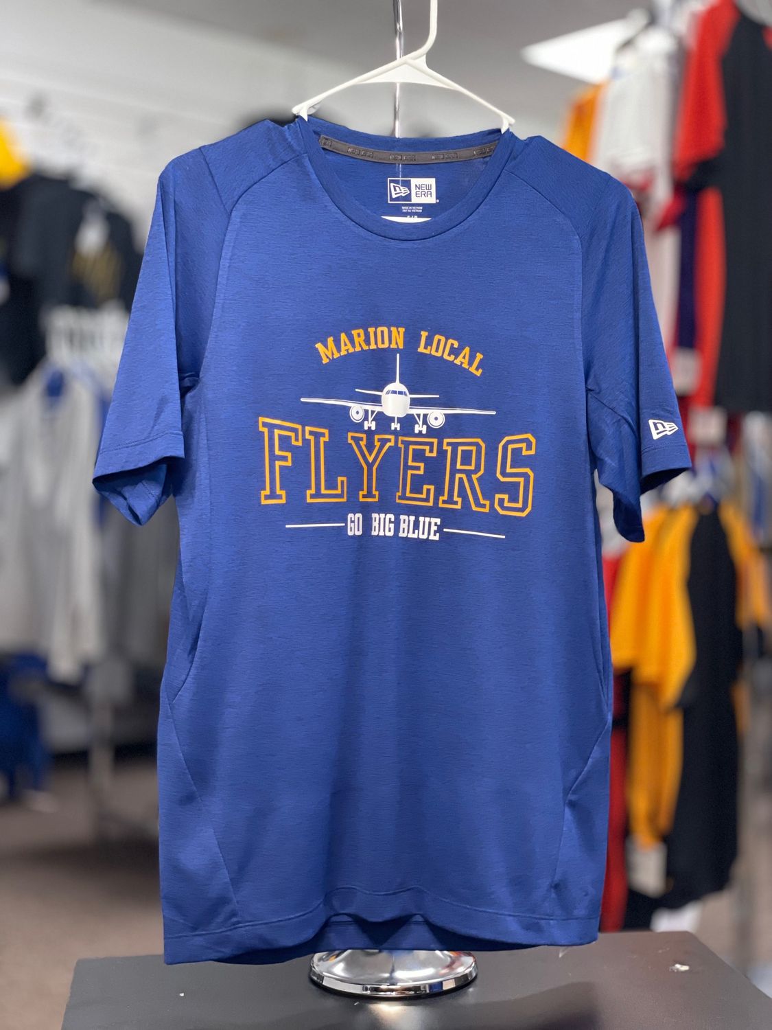 New Era ® Series Performance Crew Tee. NEA200 Royal S