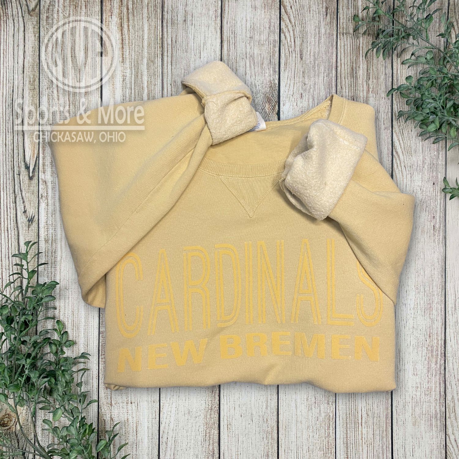 Comfort Wash by Hanes - Unisex Garment-Dyed Crewneck Sweatshirt - GDH400 - BiLine Felt- NB