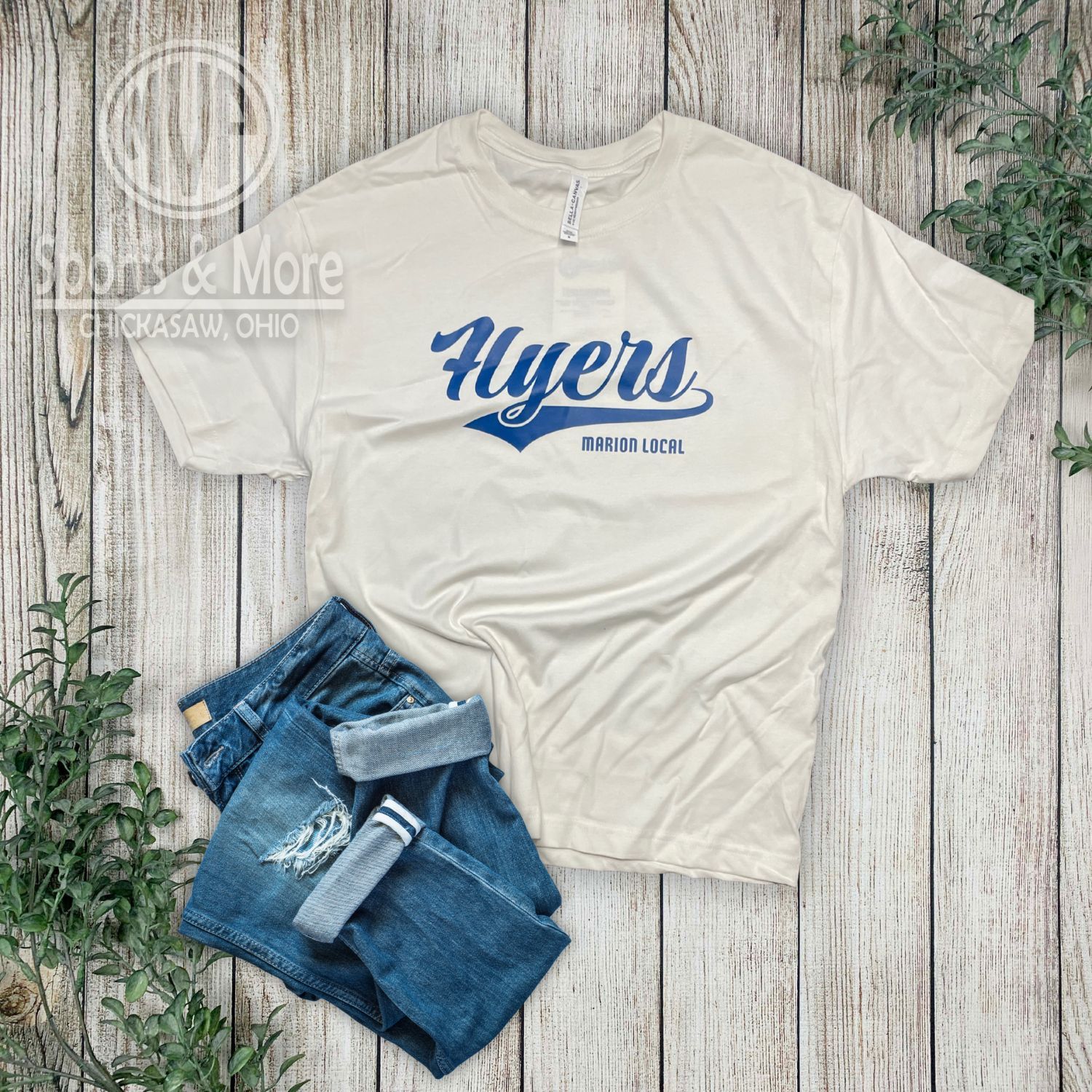 BELLA+CANVAS Unisex 6-Ounce Heavyweight Tee - BC3010 - Retro Script - ML