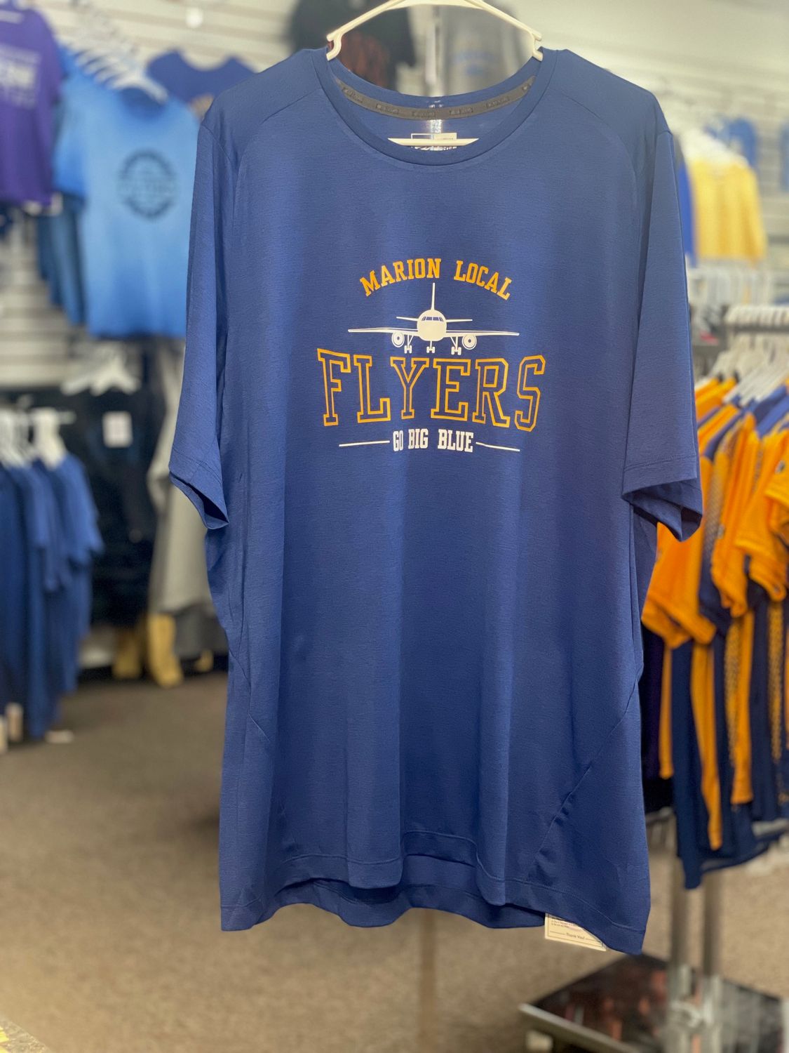 New Era ® Series Performance Crew Tee. NEA200 Royal 2XL