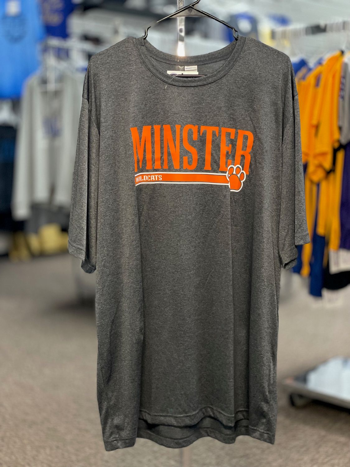 Sport-Tek® Tall Heather Contender™ Tee. TST360 Graphite Heather XLT