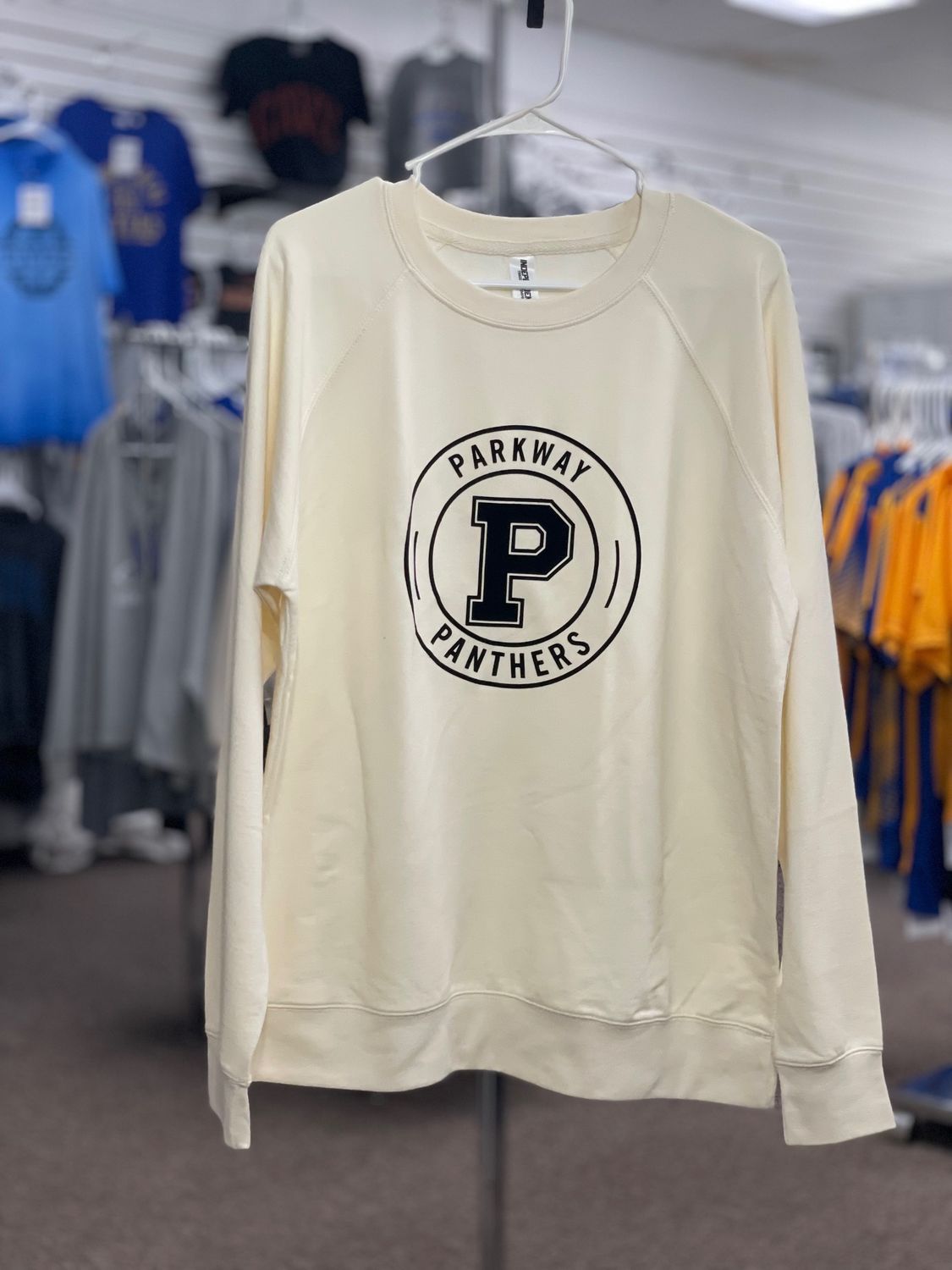 Independent Trading Co. Unisex Icon Lightweight Loopback Terry Crewneck Sweatshirt - SS1000C - Ivory L
