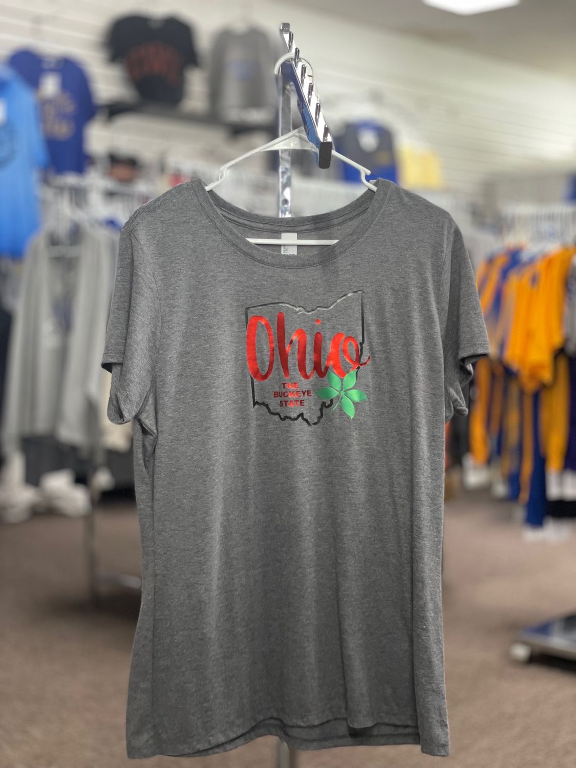District ® Women&#39;s Perfect Tri® Tee. DM130L Grey Frost XL