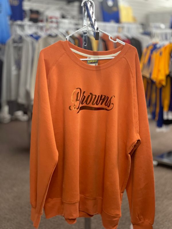 MV Sport Vintage Fleece Raglan Crewneck Sweatshirt 17116 VINTAGE ORANGE 2XL
