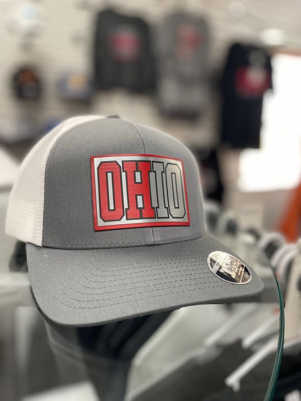 Trucker FlexfitÂ® Snapback Cap 110F GRAPHITE/WHITE/GRAPHITE OS