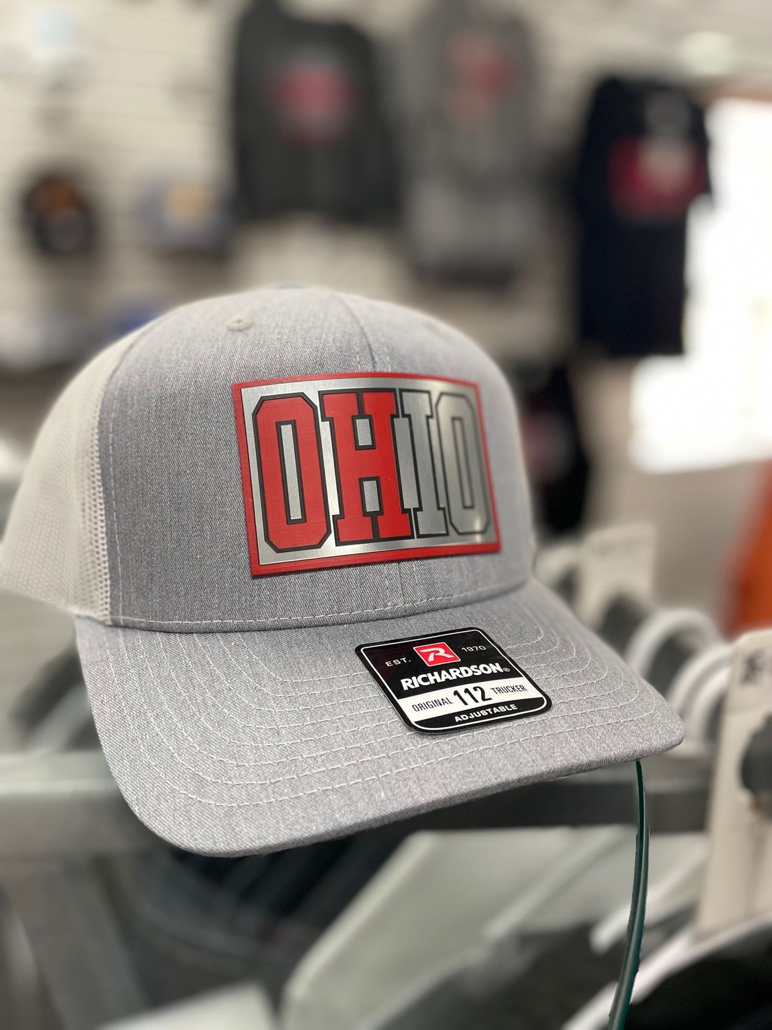 Snapback Trucker Cap - 112 - Heather Grey/Light Grey - OSFM