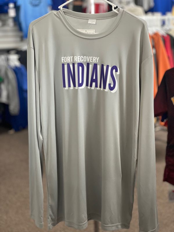 Sport Tek Tall Long Sleeve Competitor Tee - TST350LS - Silver - LT