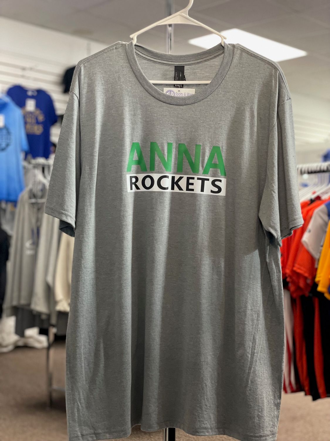 District ® Perfect Tri®Tee. DM130 Heathered Grey XL