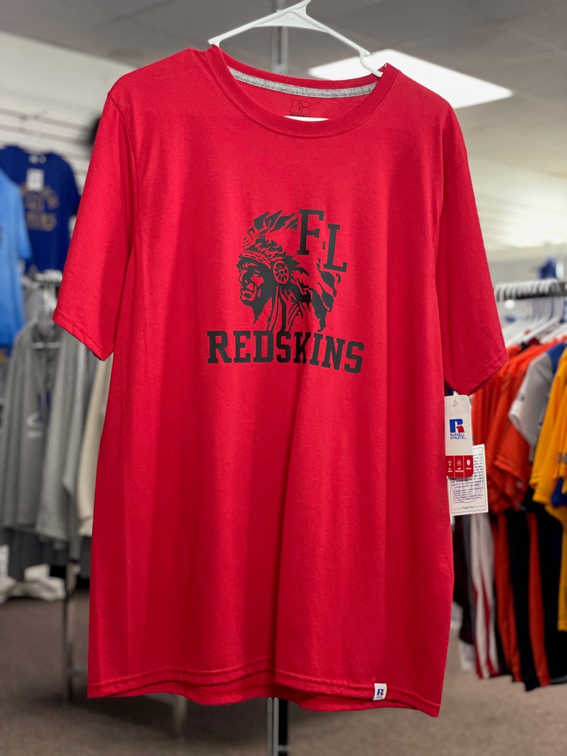 Russell Essential Tee 64STTM TRUE RED L