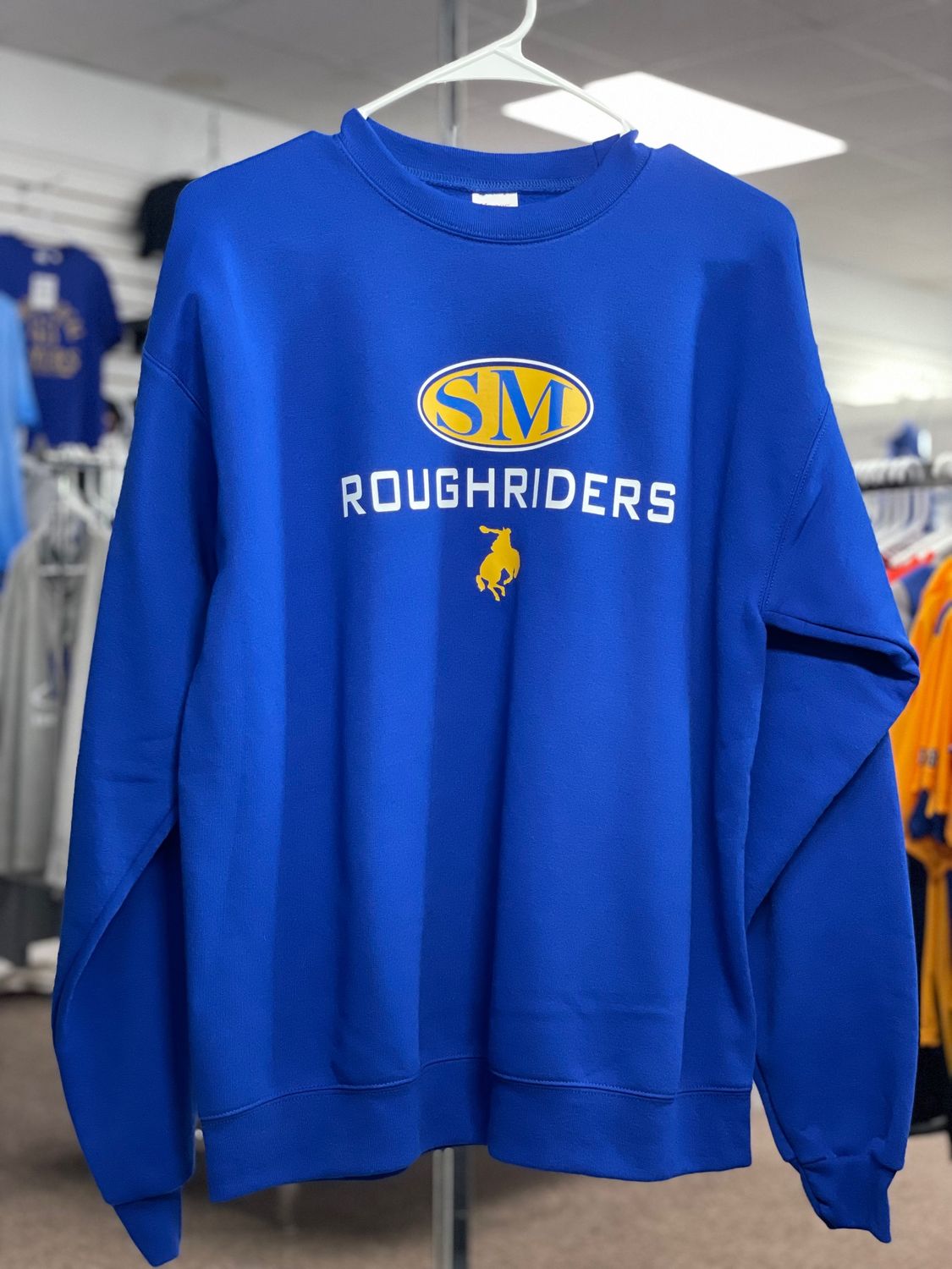 Hanes Ecosmart® Crewneck Sweatshirt P160 Deep Royal M