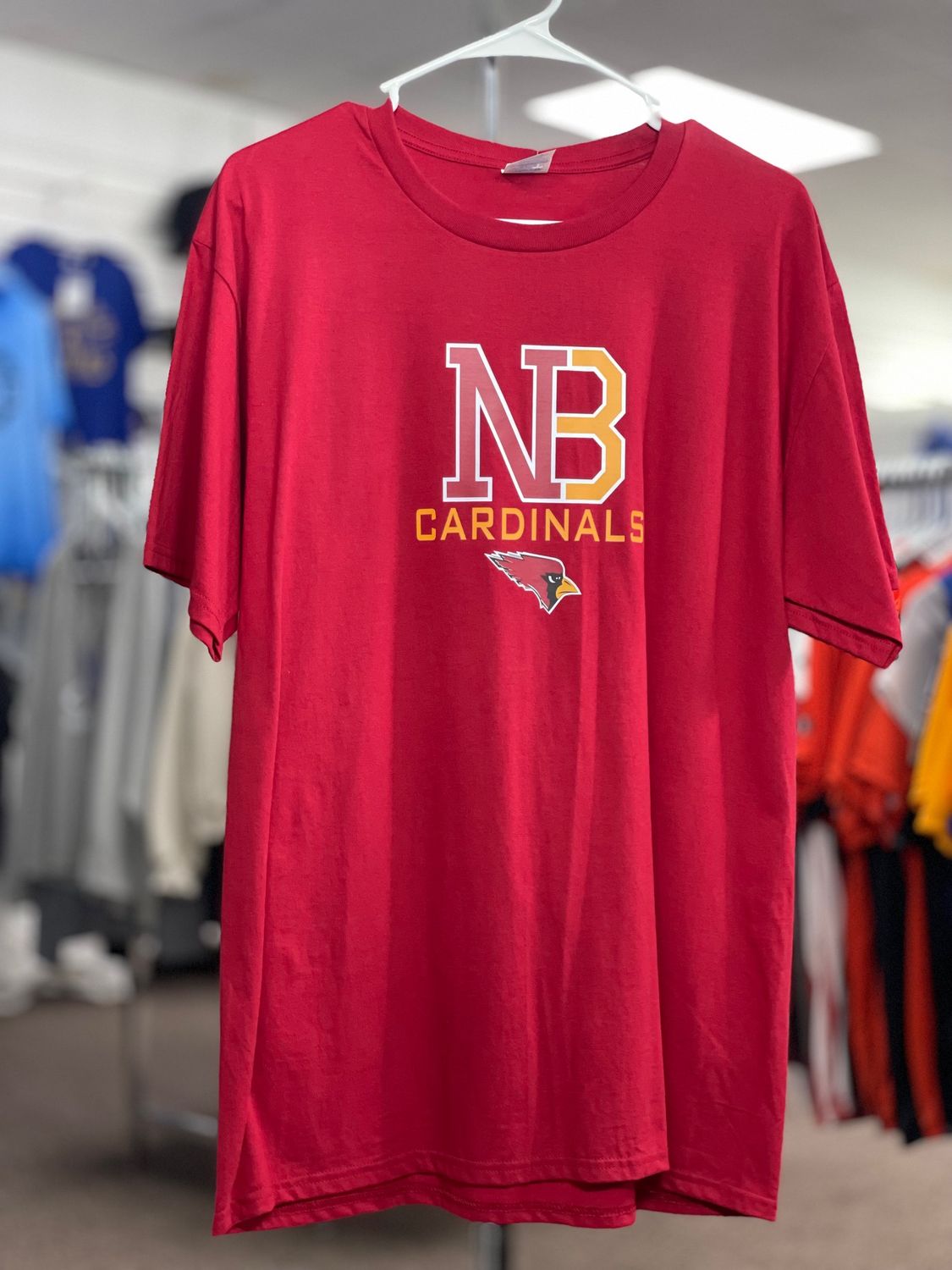 Port &amp; Company® Fan Favorite Tee. PC450 Cardinal Red L