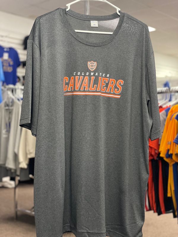 Sport-Tek® Heather Contender Tee. ST360 Graphite Heather 2XL