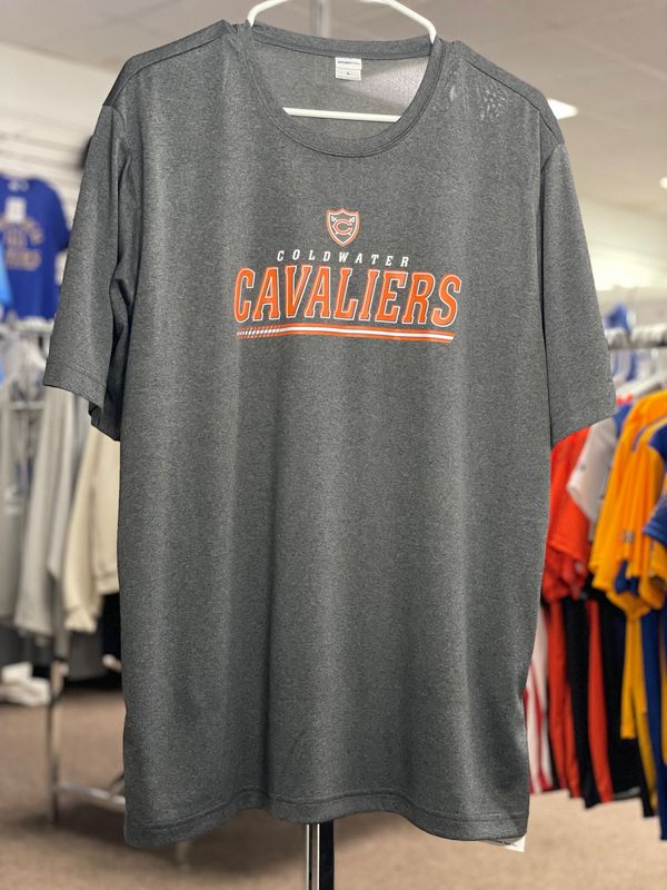 Sport-Tek® Heather Contender Tee. ST360 Graphite Heather L